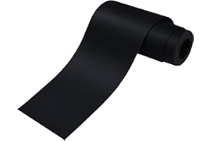 Y.A. LOTUS Kunstleder Selbstklebend Reparatur Schwarz 150x20cm, Leder Reparatur set schwarz für Couch Autositz Sofa Möbel Leder Patch Jacken und Renovierung