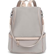 Zaino Antifurto Donna Charmore | Impermeabile | Multi-Tasche | Nylon Resistente | Per Scuola, Ufficio, Viaggi