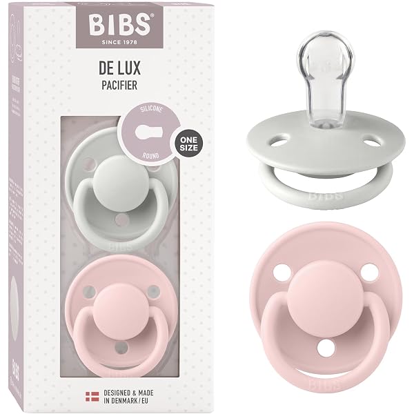 FRIGG Daisy Latex Schnuller – BPA-frei, Symmetrische Kirschform, Größe 2 (6–18 Monate), Aus Dänemark