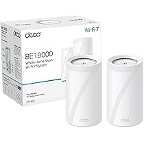 TP-Link Deco Routeur WiFi 7 Mesh BE19000 Tri-Bande, Port Ethernet
