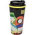 South Park Official Merch 450ml Travel Mug - Decorated with Iconic Characters from Series