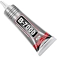 B7000 (50ML/1.68) fl.oz Multi-Purpose Glue - Strong Adhesive for Mobile Phones, Shoes, Jewelry, Clothes, Beads, Glass, Stones, Aari Work, Crafts, DIY Repairs - Bonds Fabric, Metal, Wood, and Plastic