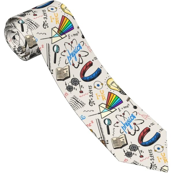 Crazy Dog 'I Think You're Overreacting' Funny Science Teacher Tie - Novelty Necktie For Men