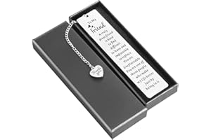 OULIGAY Metal Best Friend Bookmark for Women Book Lover Gifts Book Marks Accessories for Reading Special Friends Friendship Gifts for Friend Female Bestfriend Birthday Christmas Bestie BFF Bookish Reader