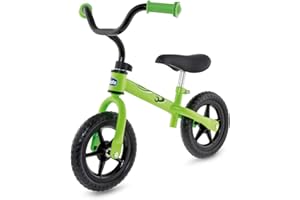 Chicco Green Rocket Bicicletta Senza Pedali 2 Anni, Bici Balance Bike per l'Equilibrio, con Manubrio e Sellino Regolabili, Max 25 Kg, Verde, Giochi Bambini 2-5 Anni, Regali Bambini
