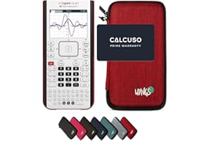 TEXAS INSTRUMENTS CALCUSO Paquete Básico Rojo con Calculadora TI Nspire CX II-T
