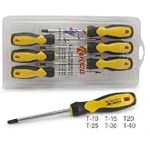 RİCO Klasik Torx Tornavida Seti Delikli 6 PAR&Ccedil;A 003-Rk0052