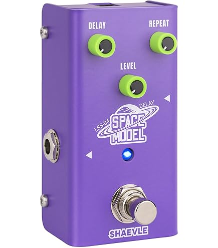 Nikou M-VAVE Delay Monoblock Effects, Digital Delay Pedal with 9 Effect