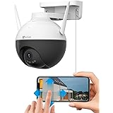 EZVIZ C8W 4MP Camera Surveillance WiFi Extérieure Couverture Panoramique de 360°, Détection de Forme Humaine, Vision Nocturne
