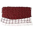 Badminton Tournament Net 20 FT x 2.5 FT for Indoor or Outdoor Sports Garden Schoolyard Backyard Without Frame