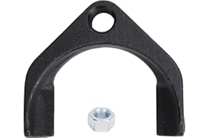 KIMISS 63mm/2.48in CV Joint Puller, CV Axle Removal Tool Carbon Steel Wheel Drive Axle Pulley CV Joint Slide Hammer Adapter for 5/8in X 18 Thread Hammer(Black)