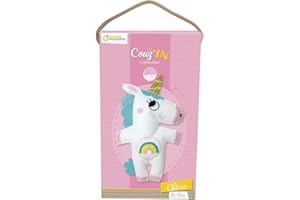 ‎AVENUE MANDARINE Avenue Mandarine KC066C Puppe Little Couz'In, Nähsets (ideal für Kinder ab 6 Jahren) 1 Stück Alicia das Einhorn