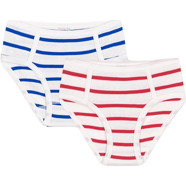 Lot De 3 Culottes Filles Petit Bateau - Taille 3 Ans - Côte 1x1 Et Imprimé Fleuri - Confort Et Fantaisie - 5