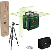 Bosch Home & Garden UniversalLevel 360 Set &Ccedil;apraz &Ccedil;izgi Lazeri (24m &Ccedil;alışma Alanı,360&deg; Yatay &Ccedil;izgi ile Hizalama, +- 0,4 mm Ha