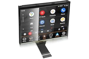 TIKSCIENCE 7 Inches Uconnect Touch Screen LCD Monitor Radio Navigation Fit for Jeep Compass 2017 2018 2019 2020, Digitizer LCD Monitor Replace TDO-WXGA0700K00033-V2 TDO-WXGA0700K00057-V1