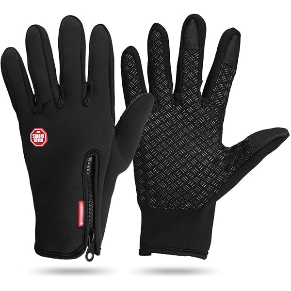 VYIBPDY Guantes De Equitación Mujer – Cuero Sintético, Transpirable Y Con Pantalla Táctil (Talla M)