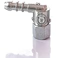 Quinze Revolving LPG Gas Stove Back Nozzle - Suitable for All Gas Stoves (Stainless Steel)