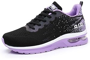 AFFINEST Homme Femme Chaussures de Course Air Running Baskets Chaussures de Sport Outdoor Fitness Gym Sneakers Légères Respirante 36-42 EU