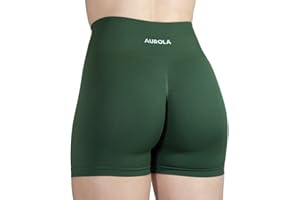 AUROLA Dream Short D'entraînement pour Femme Yoga