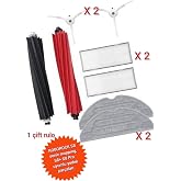 Lin Grup Roborock S8 Sonic Mopping S8+ S8 Pro Robot S&uuml;p&uuml;rge Ile Uyumlu Yedek Par&ccedil;a Seti