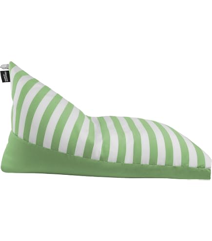 Pouf Géant Chilly Pilley 145cm - Coussin Sol Imperméable Intérieur/Extérieur Vert