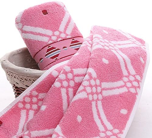 Smx 100% Egyptian Cotton/Super Soft and Highly Absorbent/Machine Washable/Absorbent and Quick Dry Face Cloth/Microfiber ExtraThe towel cotton thick absorbent a 34x75cm, Pink