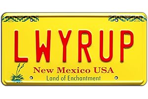 CELEBRITY MACHINES Breaking Bad | LWYRUP | Metal Stamped License Plate