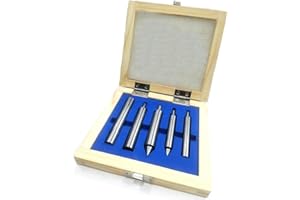 BUYOHLIC Set of 5 Piece Edge Finders Set -Hardened Tool Steel/Imperial Standard