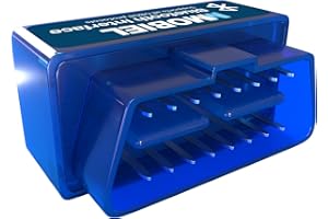 ‎MMOBIEL MMOBIEL Bezprzewodowy skaner OBD2 Bluetooth - kompatybilny z iPhone, iOS, iPad i Android - Czytnik Kodów OBD2 - Skaner Diagnostyczny - Sprawdź kody Silnika z Funkcjami Mini V2.1