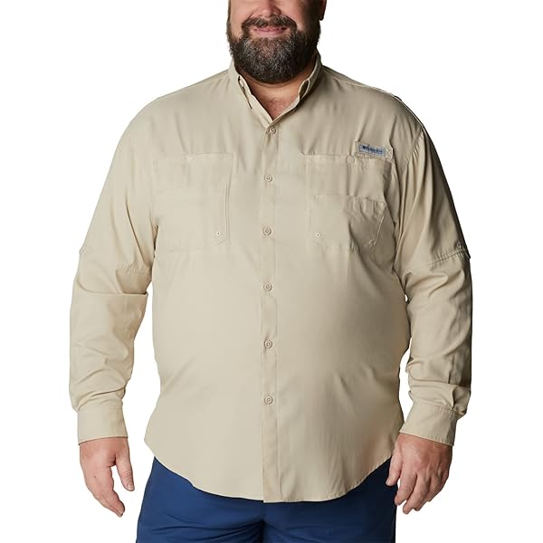 Chemise Columbia Omni-Shade - Ivoire - Taille L - Grandes Poches Boutonnées - Occasion