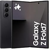 Samsung Galaxy Z Fold7, Artificial Intelligence Phone, Night Black, 512GB Storage, 12GB Memory, 200MP Camera, 3nm Processor, 4400 mAh Pi