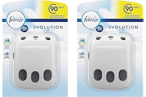 Febreze Ambi Pur 3Volution - Diffusore per deodorante per ambienti, solo custodia, confezione da 2