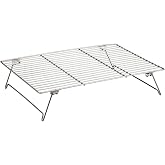 IKEA Katlanabilir Ayaklı Soğutma Tepsisi, 39x28 cm, Paslanmaz &Ccedil;elik, Gri
