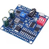 Modulo di Riproduzione Vocale,DY-F20L 12V / 24V Scheda Audio per Riproduzione Vocale,10W 20W Scheda Comandi Vocali per Feste 