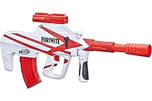 Nerf Fortnite - B-AR, Blaster motorizzato con Caricatore da 10 dardi e Involucro Converge di Fortnite, Include 10 dardi Originali Elite