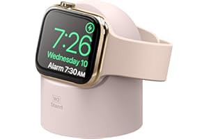 ‎ELAGO elago Stojak na ładowarkę W2 kompatybilny z Apple Watch Series Ultra3/Ultra2/Ultra/10/9/8/7/6/5/4/3/2/1,SE3/2/1 (49mm, 46mm, 45mm, 44mm, 42mm, 41mm, 40mm, 38mm)