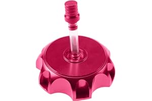 WOOSTAR CNC Gas Fuel Tank Cap Cover Replacement for Taotao Roketa Apollo SSR 50cc 70cc 110cc 125cc 150cc ATV Dirt Bike Pit Bike Red