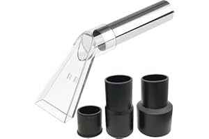 Happy Tree Universal Fit All Shop Vacs with 2-1/2" and 1-7/8" and 1-1/4" Adapters Wet-Dry Extraction Accessory for Upholstery & Carpet Cleaning and Auto Detailing, Shop Vac Extractor Attachment