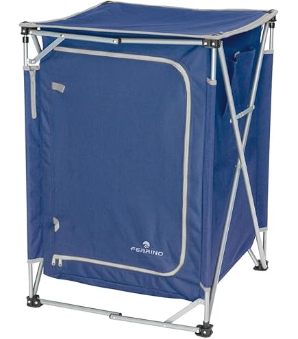 YUENFONG Armadio Da Campeggio Pieghevole Con Borsa: Leggero, Compatto, Multispazio - Ideale Per Viaggi E Escursionismo - Foto 8