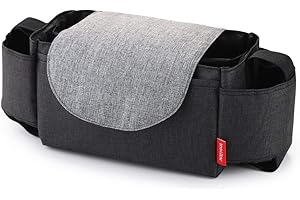 SKINGWA Baby Stroller Organizers (Black)