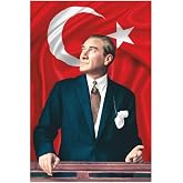 Atat&uuml;rk Resmi Raşel Kumaş 200x300cm.