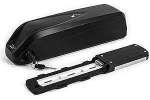 DICHOU Batterie de vélo électrique 48V 14Ah (cellules LG3500 mAh), Taille Mini avec BMS 30 A, adaptée pour Moteur 100 W-1 000 W.