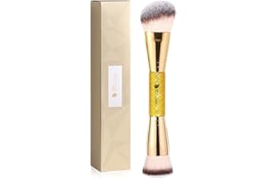 ‎DUCARE DUcare Foundation Pinsel - Kontur Bronzer Makeup Pinsel Make up Pinsel beidseitig für Blending Liquid Powder Concealer Creme Kosmetik Blush Buffe