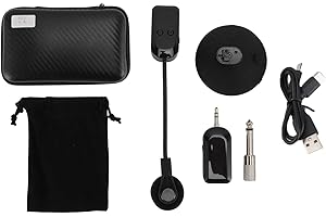 Bezprzewodowy mikrofon instrumentowy 2,4 G do akordeonu gitarowego, bezprzewodowy mikrofon do saksofonu, jednokierunkowy mikrofon kondensatorowy, jakość dźwięku HiFi,