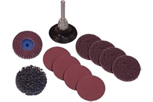 PFERD 42789 11 Pieces 2" COMBIDISC Type CDR Prep to Paint Quick Change Discs/Pad Set