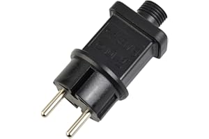 DAZZLEEX 31V LED Lichterketten Netzteil, Transformator Treiber, IP44, max. 3,6 W, Netzteil Adapter für kodierte 2-polige Anschlüsse