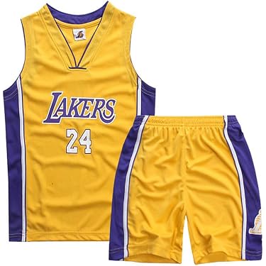 Ensemble Maillot Basketball 2 Pièces Enfant/Adulte – Débardeur + Short Respirant, Tailles XS à 5XL