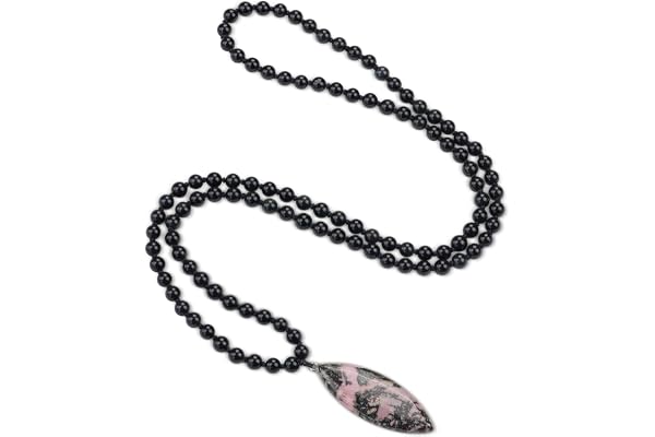 COAI Collier Mala 108 Perles Pierre Femme Homme