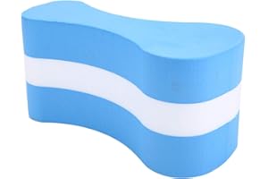 ALVINLITE Nadar Pull Buoy Nadar Pull Float Ayuda de Entrenamiento Pull Buoy Pierna Flotador para Adultos Niños Principiantes(Azul y Blanco)