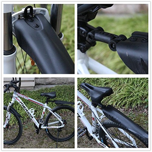 Bike Mud Guard Set Fahrrad Schutzblech Hinten MTB Mountainbike 22 24 26 zoll - 5